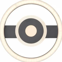 Luminaires Brilliant Plafonnier Brilliant Maureen LED Noir, Blanc, 1 lumière* Éclairage Led