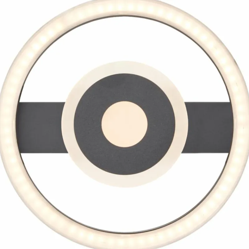 Luminaires Brilliant Plafonnier Brilliant Maureen LED Noir, Blanc, 1 lumière* Éclairage Led