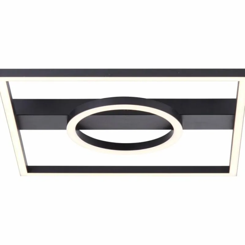 Luminaires Brilliant Plafonnier Brilliant Maureen LED Noir, Blanc, 1 lumière* Éclairage Led