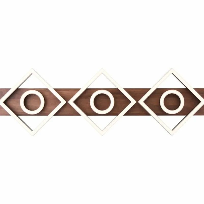 Luminaires Scandinaves-Luminaires Brilliant Plafonnier Brilliant Maureen LED Brun, Noir, 1 lumière