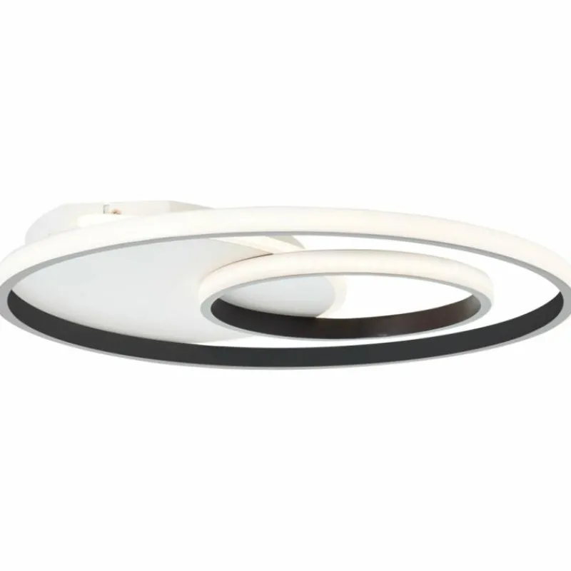 Lampes Industrielles-Luminaires Brilliant Plafonnier Brilliant Merapi LED Blanc, 1 lumière