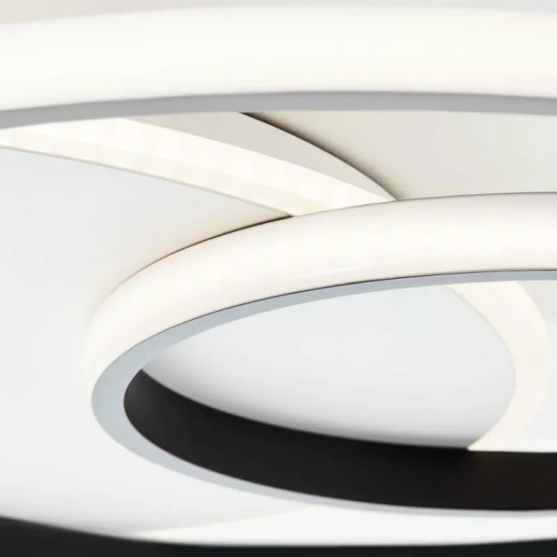 Lampes Industrielles-Luminaires Brilliant Plafonnier Brilliant Merapi LED Blanc, 1 lumière
