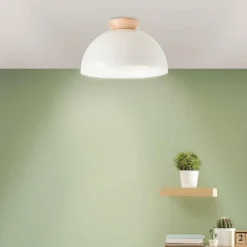 Luminaires Scandinaves-Luminaires Brilliant Plafonnier Brilliant Nalam Écru, Blanc, 1 lumière