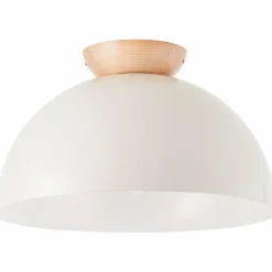 Luminaires Scandinaves-Luminaires Brilliant Plafonnier Brilliant Nalam Écru, Blanc, 1 lumière