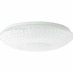 Luminaires Brilliant Plafonnier Brilliant Nunya LED Chrome, 1 lumière, Télécommandes* Éclairage Led