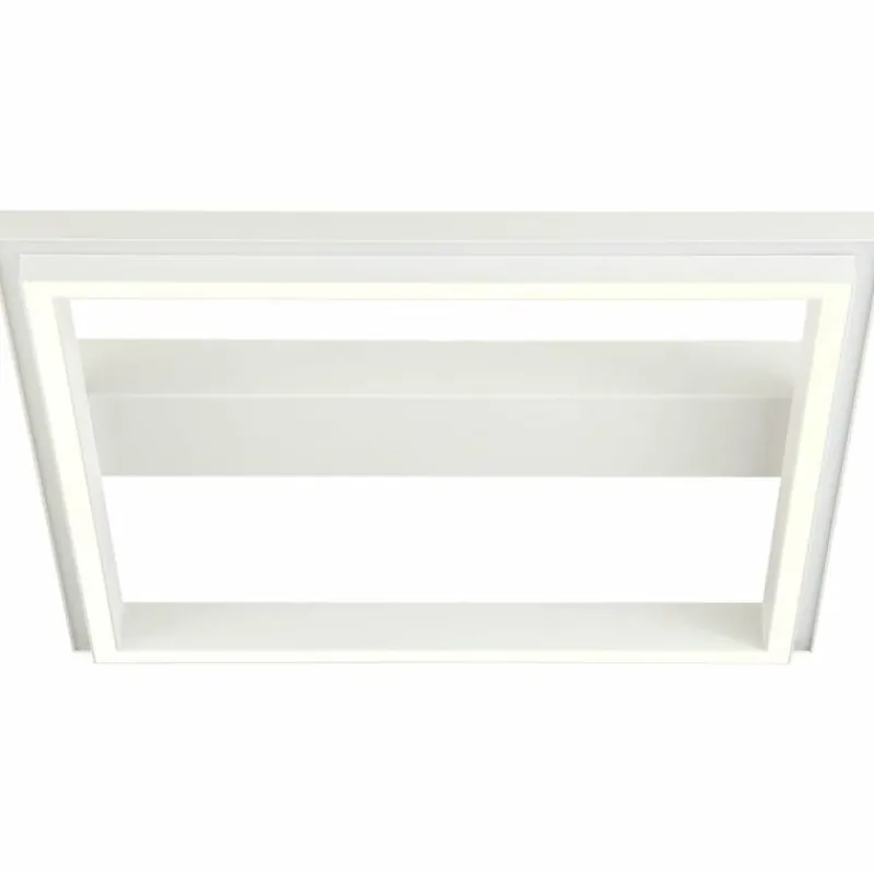 Lampes Industrielles-Luminaires Brilliant Plafonnier Brilliant Pallas LED Blanc, 1 lumière