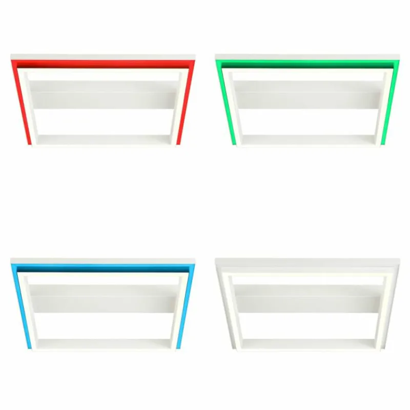 Lampes Industrielles-Luminaires Brilliant Plafonnier Brilliant Pallas LED Blanc, 1 lumière