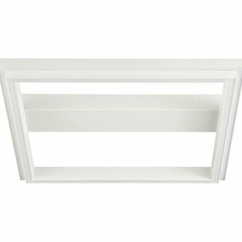 Lampes Industrielles-Luminaires Brilliant Plafonnier Brilliant Pallas LED Blanc, 1 lumière