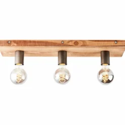 Lampes Vintages & Rétros-Luminaires Brilliant Plafonnier Brilliant Panto Noir, 3 lumières