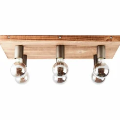 Lampes Vintages & Rétros-Luminaires Brilliant Plafonnier Brilliant Panto Noir, 6 lumières