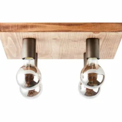 Lampes Vintages & Rétros-Luminaires Brilliant Plafonnier Brilliant Panto Noir, 4 lumières