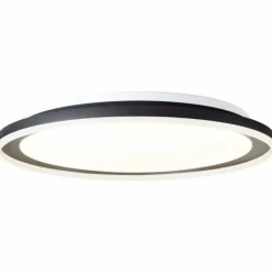 Luminaires Brilliant Plafonnier Brilliant Pederson LED Noir, Blanc, 1 lumière, Télécommandes* Éclairage Led