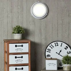 Luminaires Rustiques-hofstein Plafonnier Brilliant Plains Blanc, 2 lumières