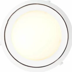 Luminaires Rustiques-hofstein Plafonnier Brilliant Plains Blanc, 2 lumières