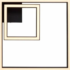 Luminaires Brilliant Plafonnier Brilliant Quon LED Noir, Blanc, 1 lumière* Éclairage Led