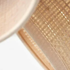 Luminaires Rustiques-Luminaires Brilliant Plafonnier Brilliant Raffy Noir, 2 lumières