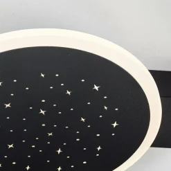 Luminaires Brilliant Plafonnier Brilliant Reno LED Noir, 1 lumière* Éclairage Led