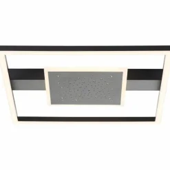 Luminaires Brilliant Plafonnier Brilliant Reno LED Noir, 1 lumière* Éclairage Led