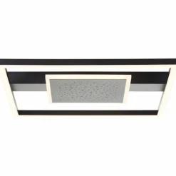 Luminaires Brilliant Plafonnier Brilliant Reno LED Noir, 1 lumière* Éclairage Led