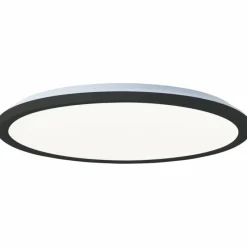 Luminaires Brilliant Plafonnier Brilliant Saltery LED Noir, Blanc, 1 lumière, Télécommandes, Changeur de couleurs* Éclairage Led