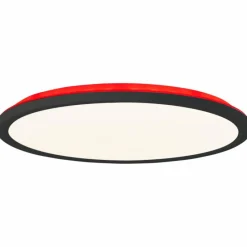 Luminaires Brilliant Plafonnier Brilliant Saltery LED Noir, Blanc, 1 lumière, Télécommandes, Changeur de couleurs* Éclairage Led