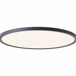 Luminaires Brilliant Plafonnier Brilliant Saltery LED Noir, Blanc, 1 lumière, Télécommandes, Changeur de couleurs* Éclairage Led