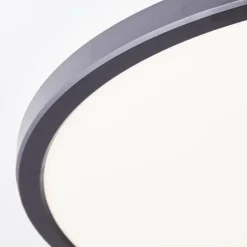 Luminaires Brilliant Plafonnier Brilliant Saltery LED Noir, Blanc, 1 lumière, Télécommandes, Changeur de couleurs* Éclairage Led