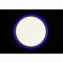 Luminaires Brilliant Plafonnier Brilliant Saltery LED Noir, Blanc, 1 lumière, Télécommandes, Changeur de couleurs* Éclairage Led