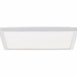 Luminaires Brilliant Plafonnier Brilliant Saltery LED Blanc, 1 lumière, Télécommandes, Changeur de couleurs* Éclairage Led
