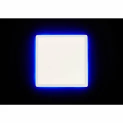 Luminaires Brilliant Plafonnier Brilliant Saltery LED Blanc, 1 lumière, Télécommandes, Changeur de couleurs* Éclairage Led