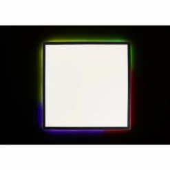 Luminaires Brilliant Plafonnier Brilliant Saltery LED Noir, Blanc, 1 lumière, Télécommandes, Changeur de couleurs* Éclairage Led