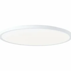 Luminaires Brilliant Plafonnier Brilliant Saltery LED Blanc, 1 lumière, Télécommandes, Changeur de couleurs* Éclairage Led