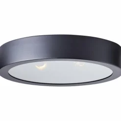 Luminaires Brilliant Plafonnier Brilliant Sandros Noir, 2 lumières