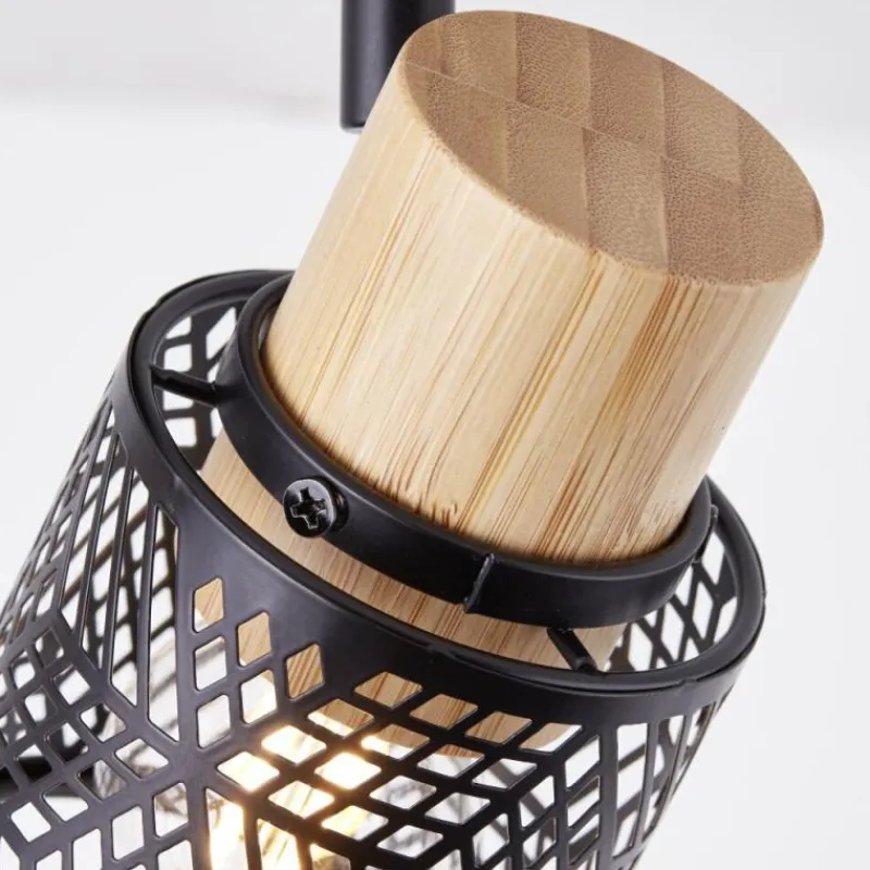 Luminaires Scandinaves-Luminaires Brilliant Plafonnier Brilliant Santy Noir, 2 lumières