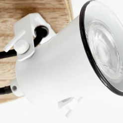 Luminaires Scandinaves-Luminaires Brilliant Plafonnier Brilliant Seed Bois clair, Blanc, 3 lumières