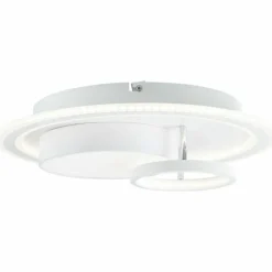Lampes Industrielles-Luminaires Brilliant Plafonnier Brilliant Sigune LED Blanc, 1 lumière