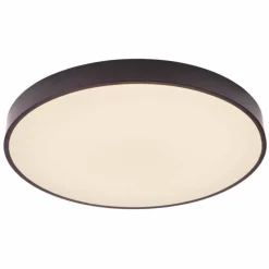 Luminaires Brilliant Plafonnier Brilliant Slimline LED Noir, Blanc, 1 lumière* Éclairage Led