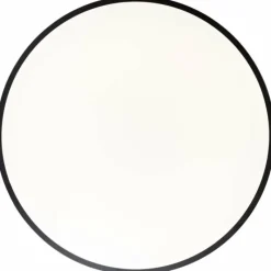 Luminaires Brilliant Plafonnier Brilliant Slimline LED Noir, 1 lumière, Télécommandes* Éclairage Led