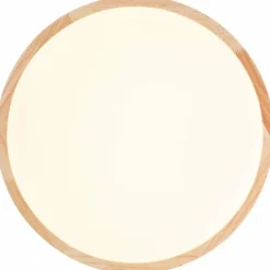 Luminaires Rustiques-Luminaires Brilliant Plafonnier Brilliant Slimline LED Blanc, 1 lumière