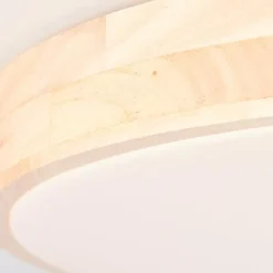 Luminaires Brilliant Plafonnier Brilliant Slimline LED Blanc, 1 lumière, Télécommandes* Éclairage Led