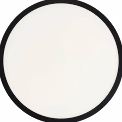 Luminaires Brilliant Plafonnier Brilliant Sorell LED Noir, 1 lumière, Télécommandes* Éclairage Led