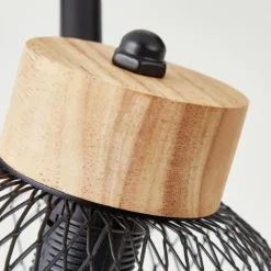 Luminaires Rustiques-Luminaires Brilliant Plafonnier Brilliant Thuy Noir, 4 lumières