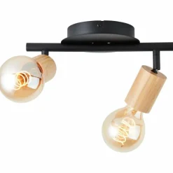 Luminaires Scandinaves-Luminaires Brilliant Plafonnier Brilliant Tiffany Écru, Noir, 2 lumières