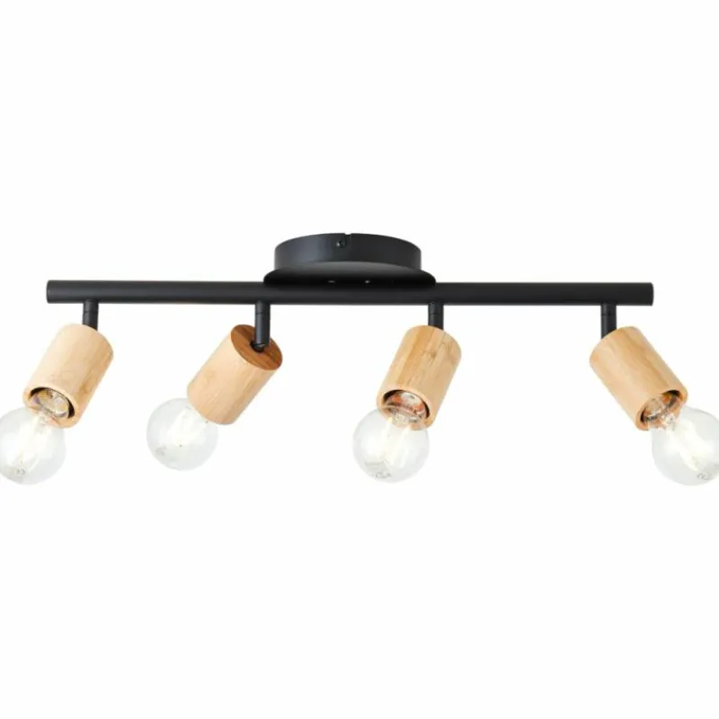 Luminaires Scandinaves-Luminaires Brilliant Plafonnier Brilliant Tiffany Écru, Noir, 4 lumières