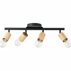 Luminaires Scandinaves-Luminaires Brilliant Plafonnier Brilliant Tiffany Écru, Noir, 4 lumières