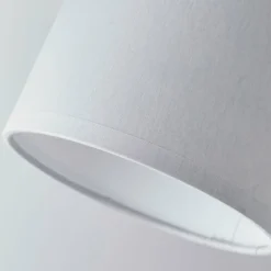 Lampes En Tissu-Luminaires Brilliant Plafonnier Brilliant Vonnie Gris, Bois clair, 4 lumières