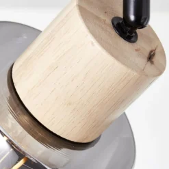 Luminaires Rustiques-Luminaires Brilliant Plafonnier Brilliant Weald Noir, 4 lumières