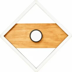 Luminaires Scandinaves-Luminaires Brilliant Plafonnier Brilliant Woodbridge LED Brun, Noir, 1 lumière