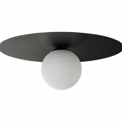 Luminaires Brilliant Plafonnier Brilliant Zon Noir, 1 lumière