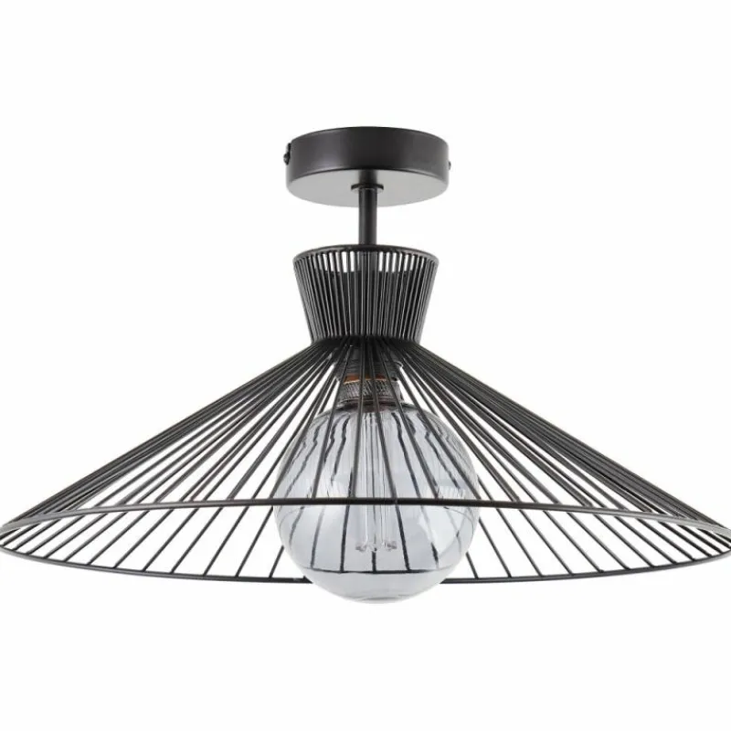 Luminaires Brilliant Plafonnier Brilliant-Leuchten Elmont Noir, 1 lumière* Plafonniers